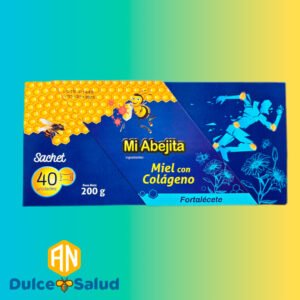 sachet fortalécete miel con colágeno